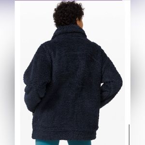 Lululemon Oh So Sherpa Jacket Navy 14